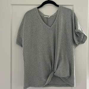 Lush Top with twisted front, Size M